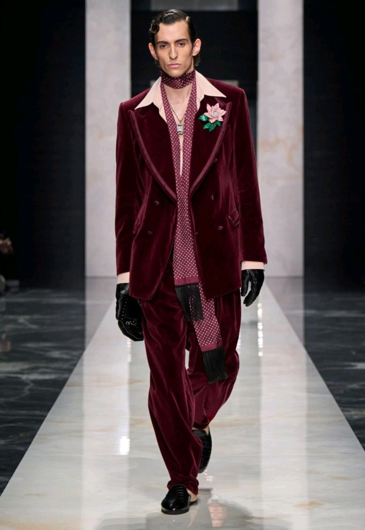 Dolce&Gabbana2026秋冬男装系列再次展现了品牌无可挑剔的意式