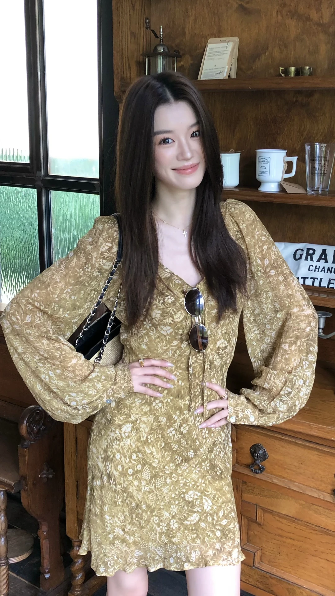 法式碎花的温柔