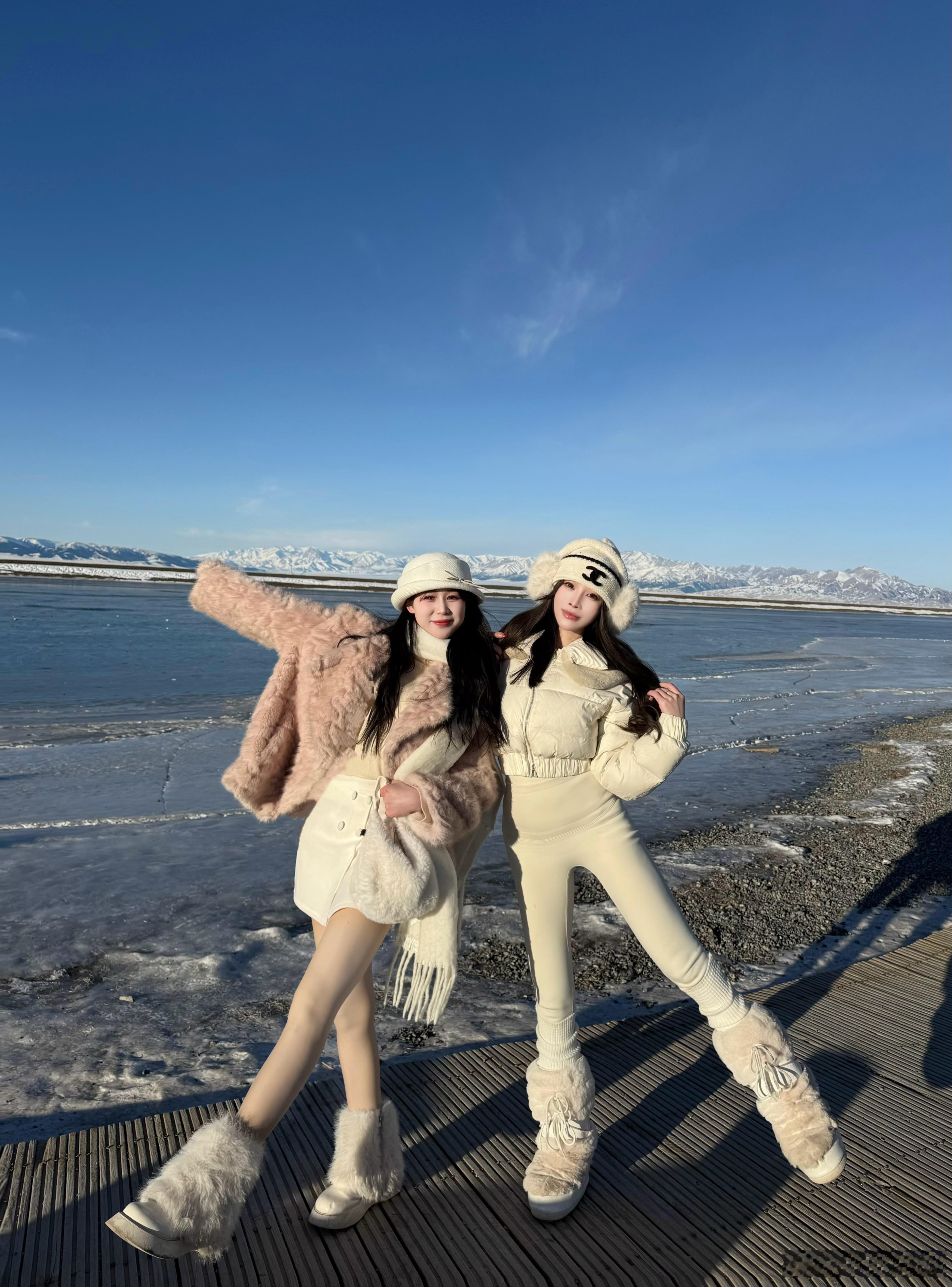 路过了赛里木湖的冬天🩵