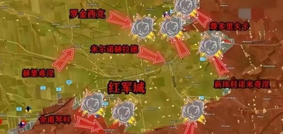 乌克兰在乌东战场已经渐显“崩溃”态势。“崩溃”的焦点位置就是波克罗夫斯克（红军