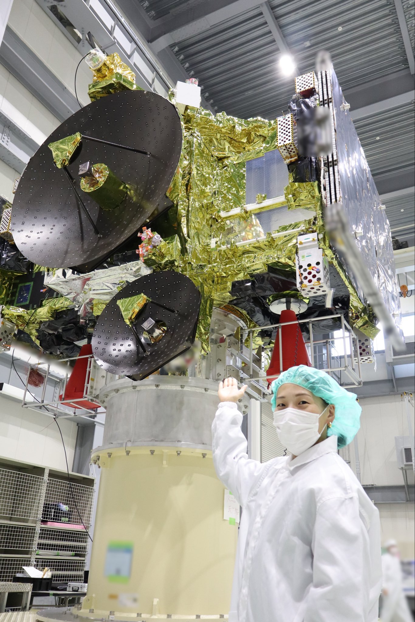 日本宇宙航空研究开发机构(JAXA)火卫一采样探测器(MMX)已经运抵种子岛航天