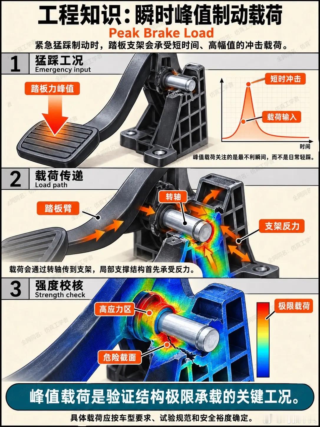 从工程设计上来看，这个刹车装置有几个明显问题：1、为什么做成这样？尊界V800的