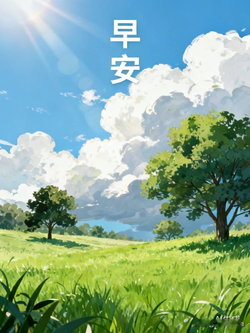 朋友们，早安✨新的一天，不慌不忙，认真生活，静待美好慢慢发生。早晨温暖的话语