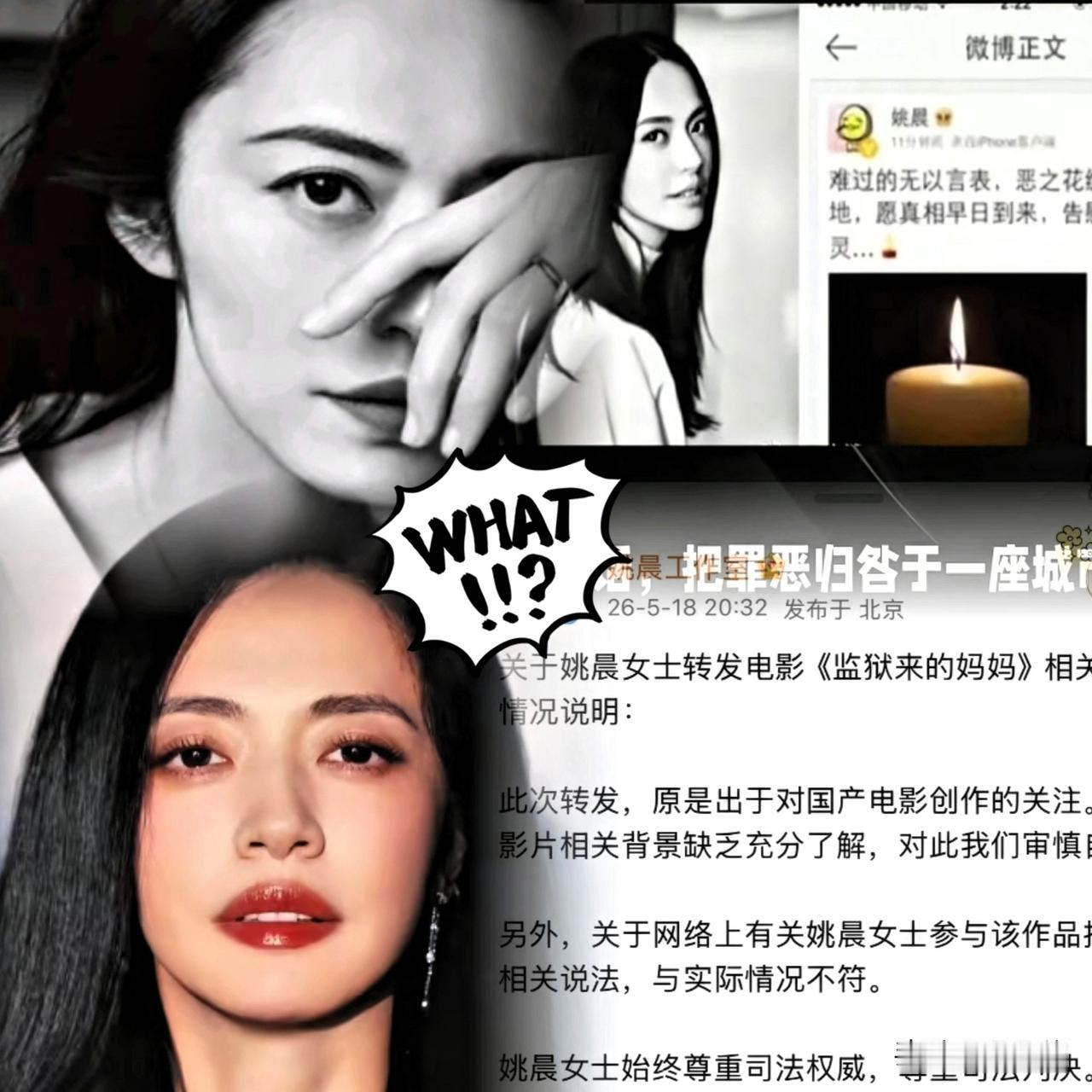 姚晨，这回算是彻底领教了网友的战斗力。最近网上又有人翻旧账，把姚晨当年那些事