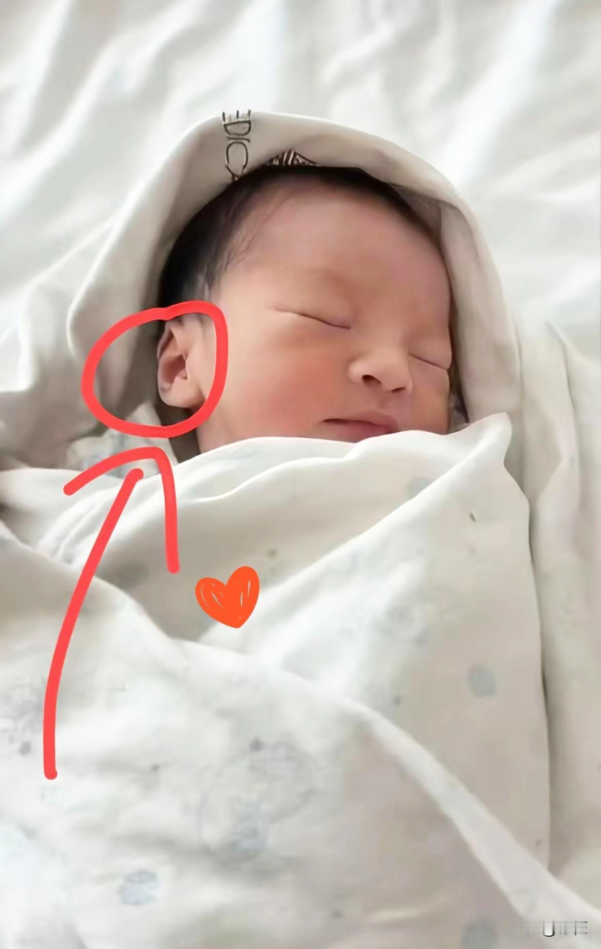 我的老天爷，真的命好不好，出生面相就能看出来。这孩子一生出来，最明显的不是他