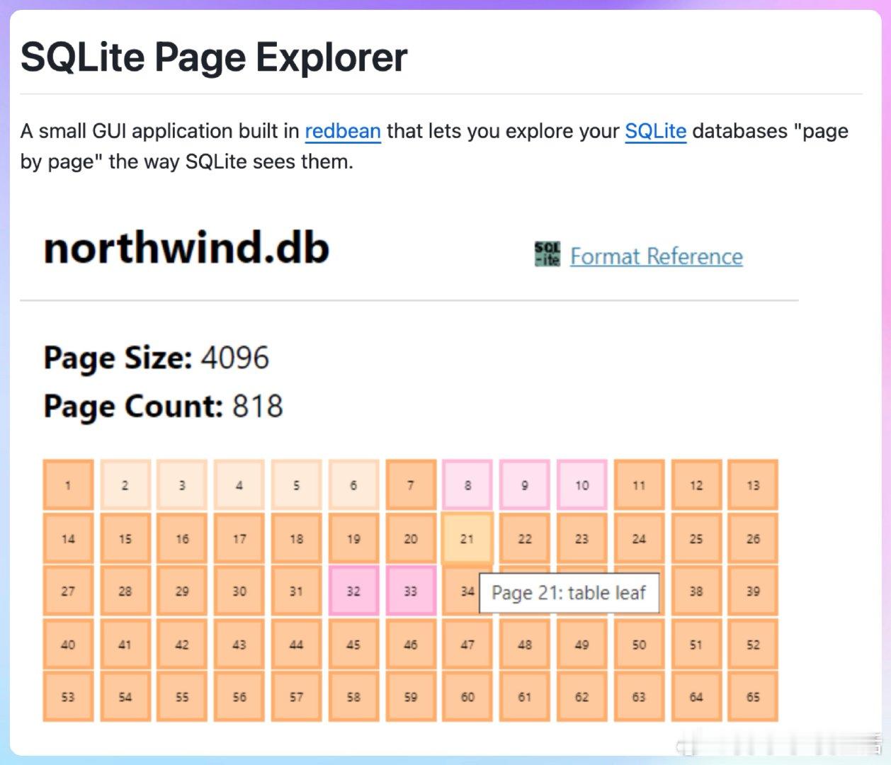 【[314星]SQLitePageExplorer：一款可视化工具，让你像S