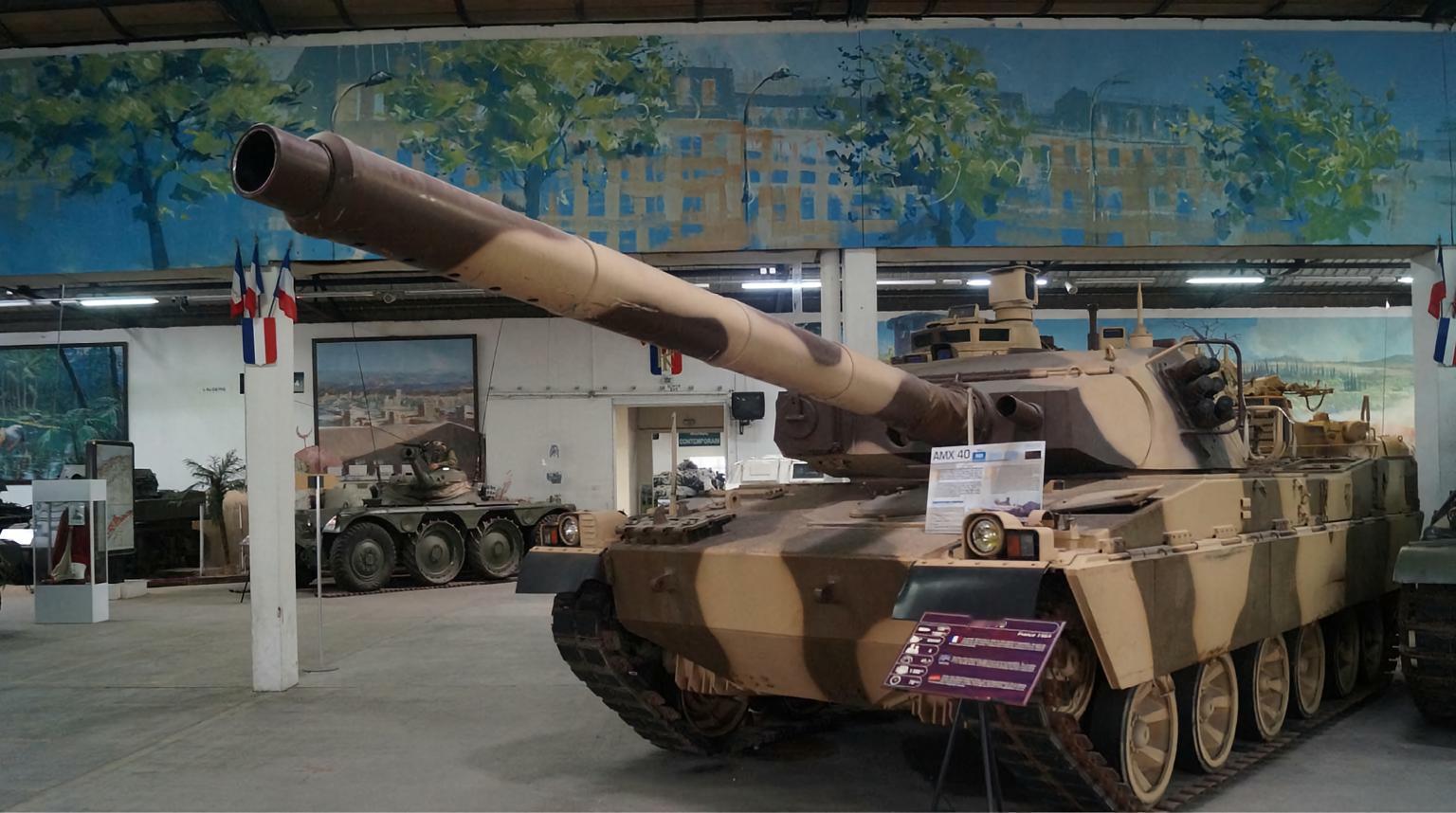 法国AMX-40主战坦克AMX-40坦克是由法国地面武器工业集团设计生产的一款主