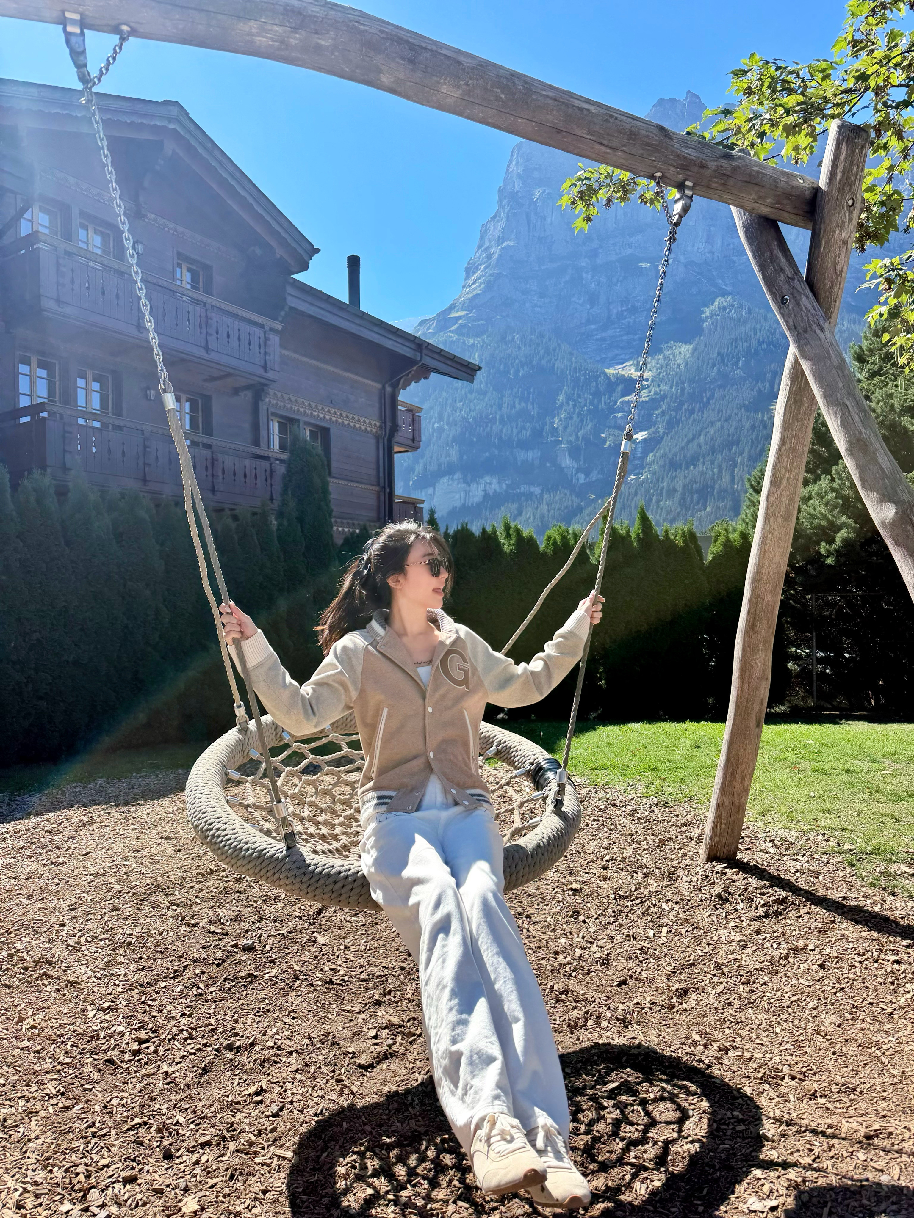 🏔️少女峰下的𝑮𝒓𝒊𝒏𝒅𝒆𝒍𝒘𝒂𝒍𝒅闯入阿尔卑斯山的童话世界🌳#我的旅行日