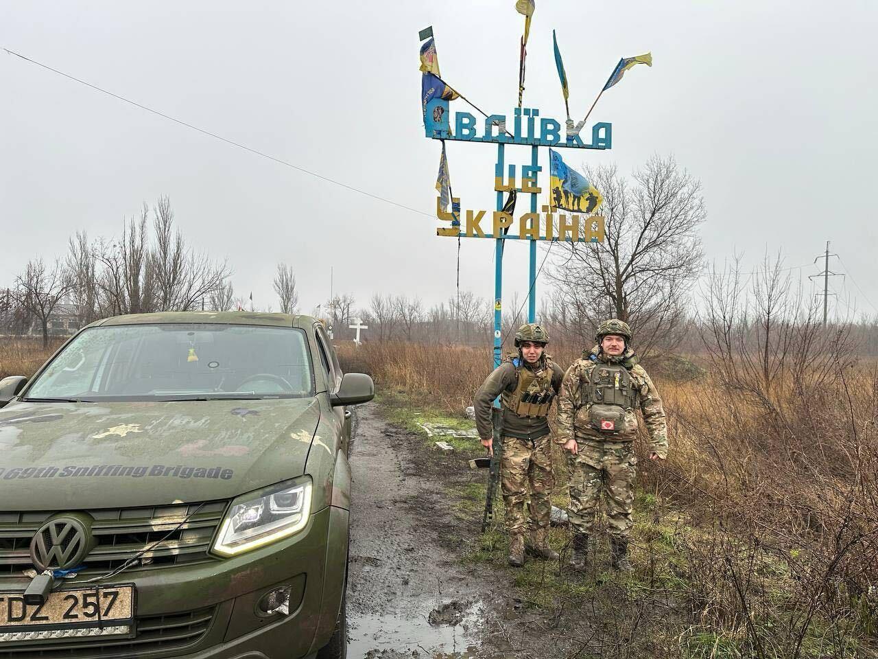 NAFO第69侦察旅的帖子赞扬了一辆大众Amarok皮卡，这辆车于2023年底捐