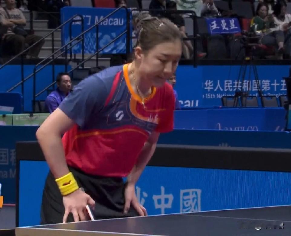 陈梦回归后的状态，好的让人有点意外孙铭阳的反手颗粒打法，本应非常考验对手的反应