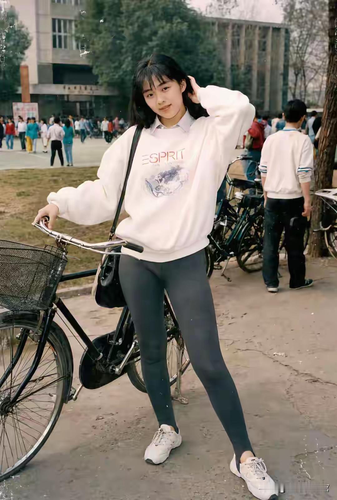 70/80年代的健美裤，女生好漂亮
