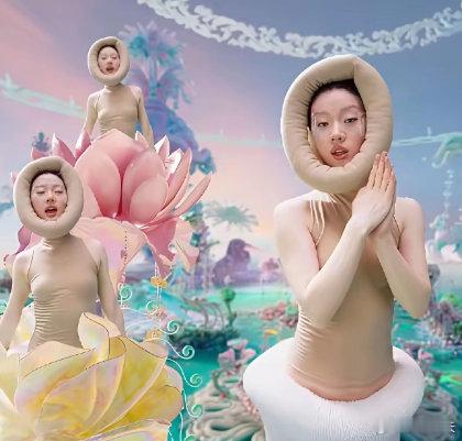 单依纯的抽象已经玩到MV里了。她真是一个有想法的歌手，《纯妹妹》让我发现我已经跟