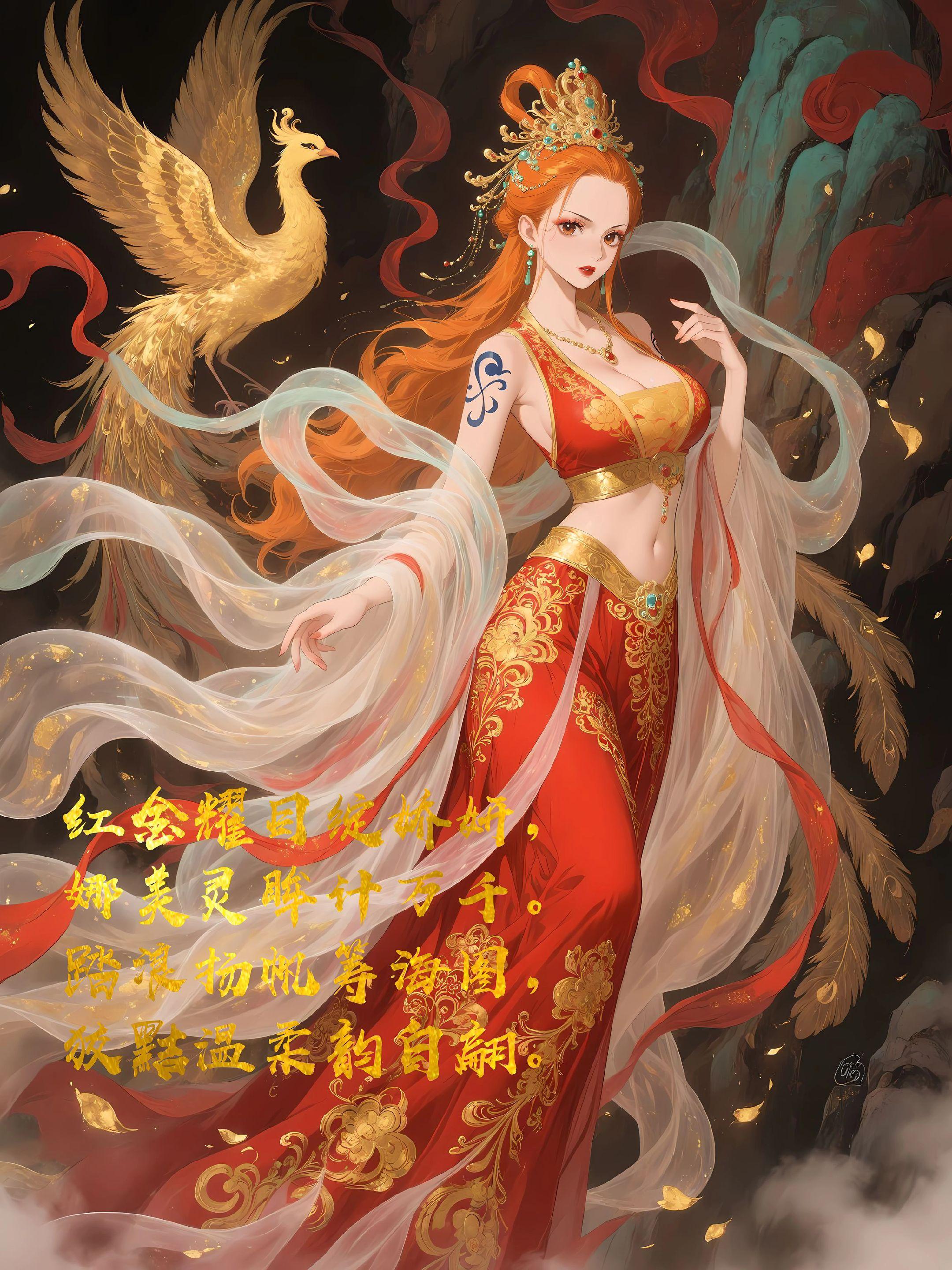海贼王七彩仙女下凡。
