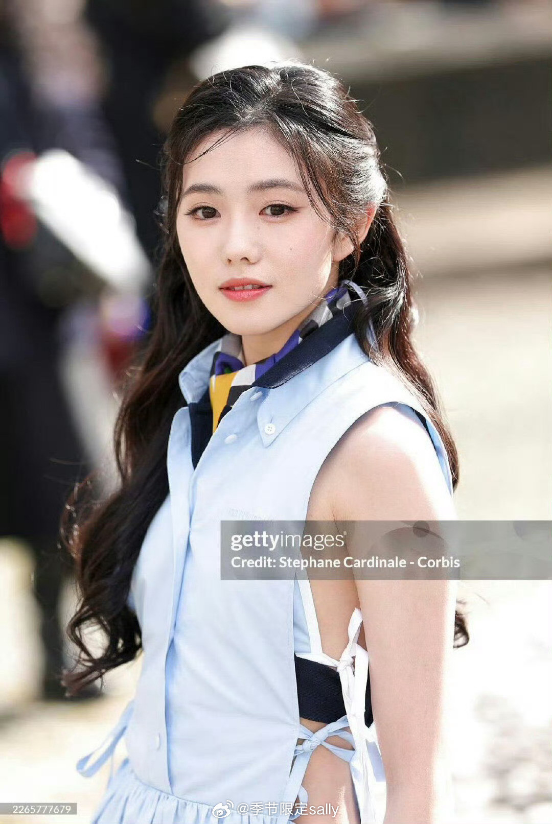 刘浩存李庚希巴黎时装周MiuMiu大秀G社生图🈶刘冲选的刘浩存李庚希封面图