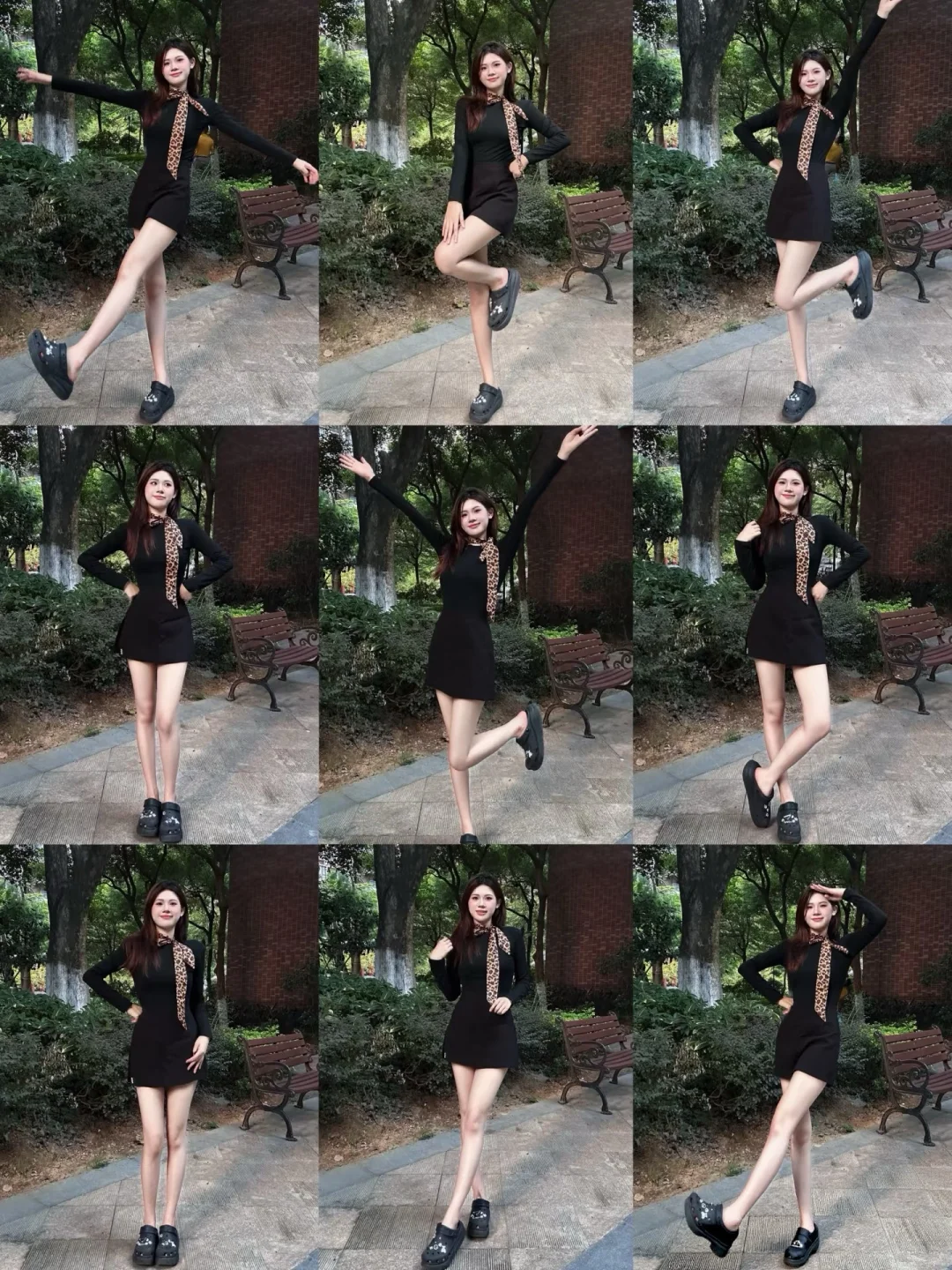 辣妹拍照姿势｜站在这么拍易学好看又出片