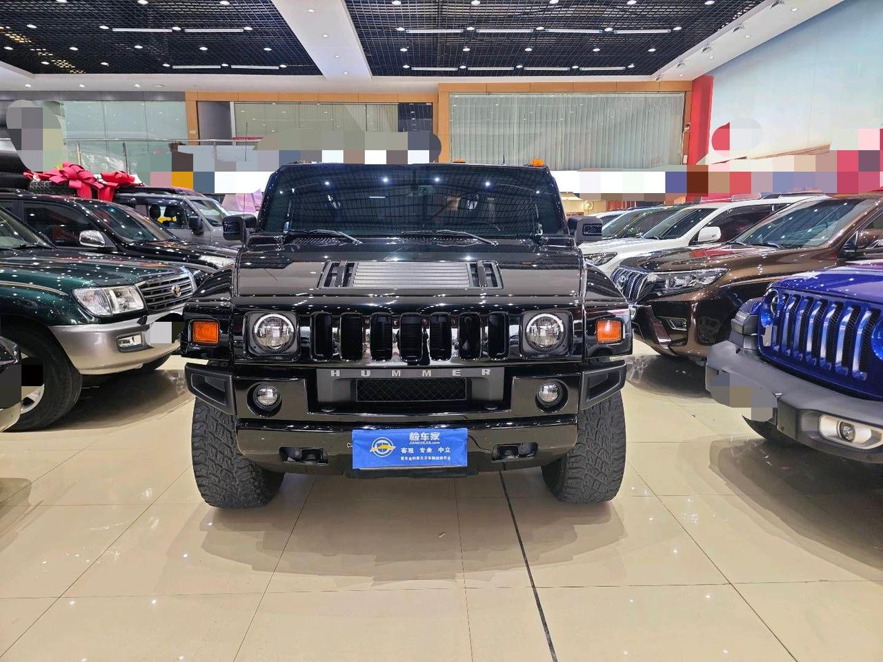 家里有矿，这时候还要买6.2排量的大悍马！前两天帮粉丝验了一台悍马H2，201