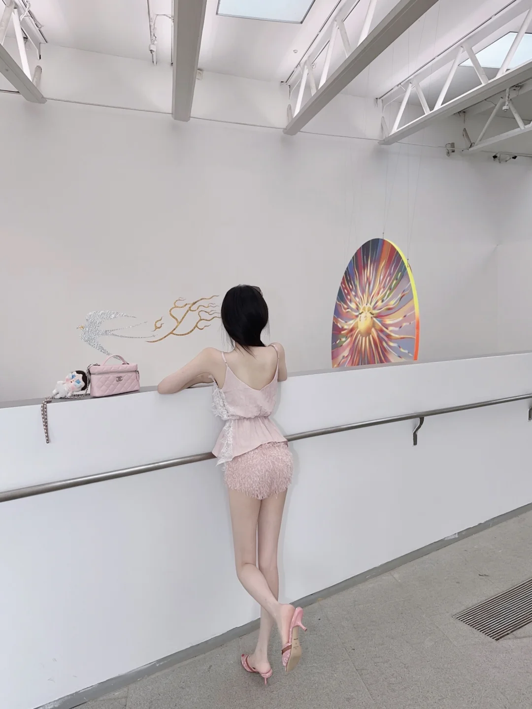 看不懂展 但是莫名的很放松