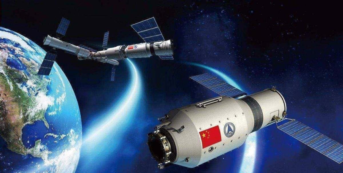 中国在太空有大动作，2颗卫星叠成重影，即将实现人类首次最近消息称，中国"实践2