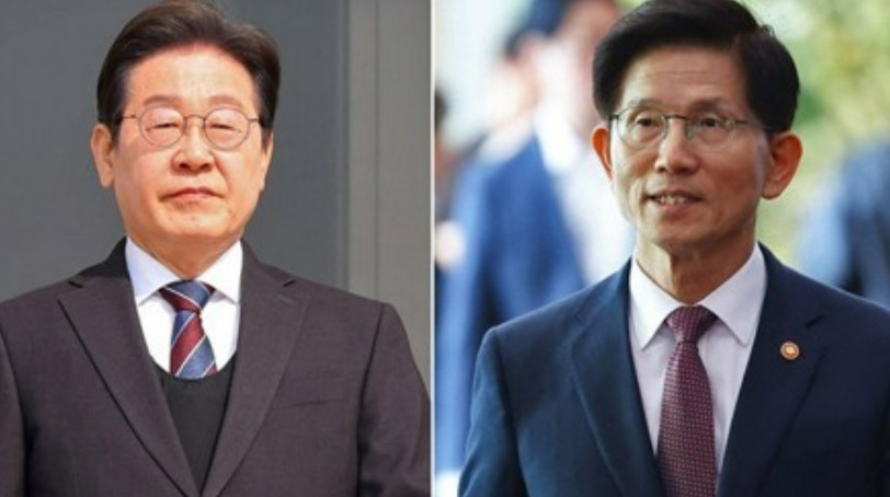 5月11日韩国民调机构真米发布的最新民调显示，共同民主党候选人李在明支持率重回5