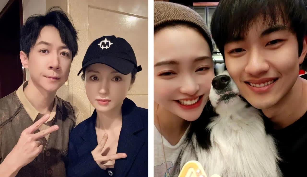 金莎才是人生赢家啊！看了董璇和张维伊这对姐弟恋，才明白金莎跟孙丞潇姐弟恋