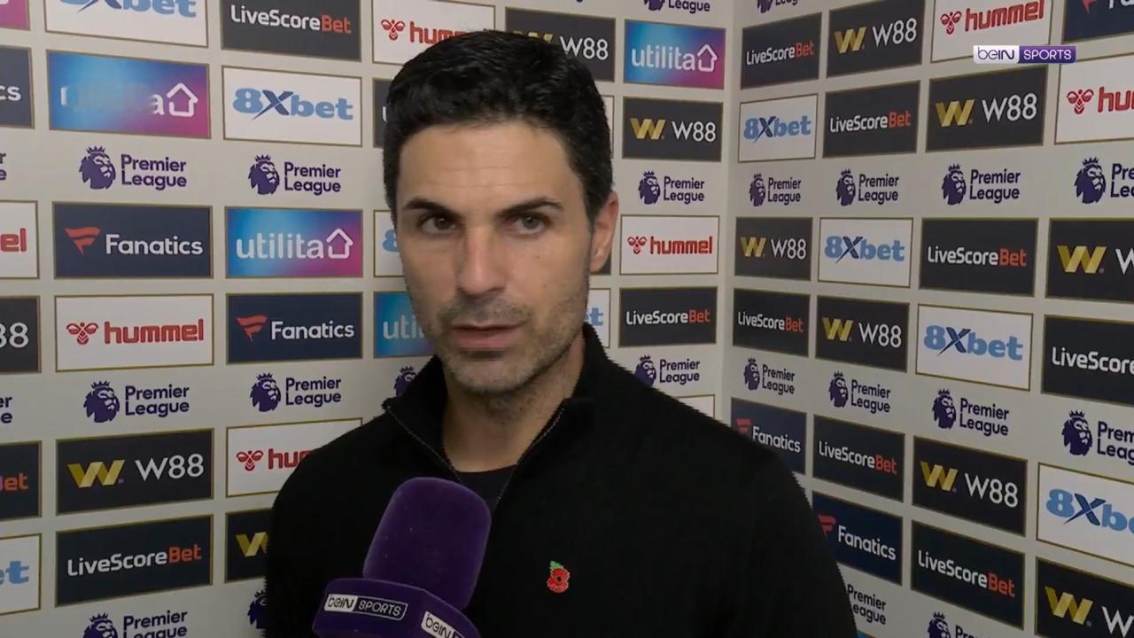 阿尔特塔谈阿森纳在最后时刻的丢球：“我有点懊恼，因为那个丢球的防守环节我们本可以