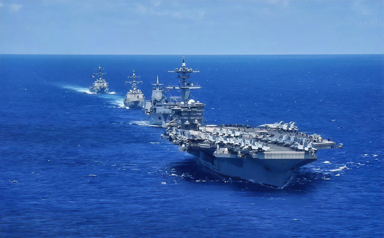 最新战报：“林肯”号航母被击中，起火燃烧逃之夭夭据央视新闻报道，当地时间3月