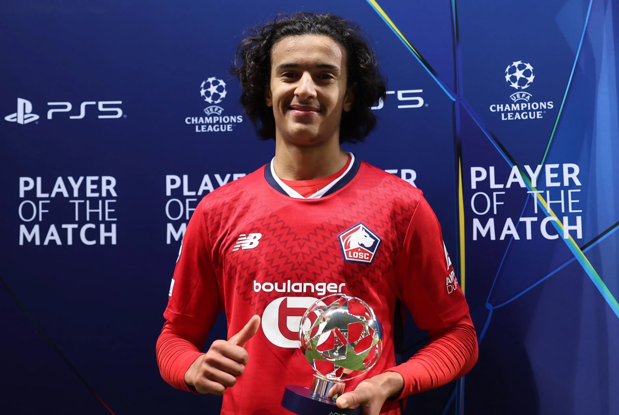 FM: 皇马曼联拜仁阿森纳等有意里尔中场布阿迪, 转会费60m欧