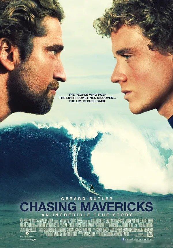 电影《冲浪英豪》2012原名ChasingMavericks主演杰拉德·巴特勒/乔尼·维斯顿/伊丽莎