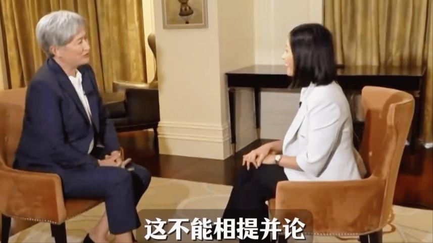 澳外长“双标”，堪称教科书级7月21日，东盟外长会，澳大利亚外长黄英贤对着彭