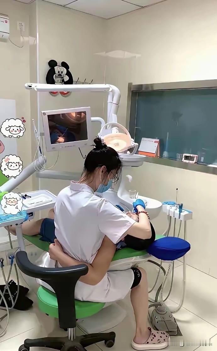 牙齿有蛀牙,一直不敢去看牙医,就是害怕疼,看到这张照片我就放心了,打算约个医生把