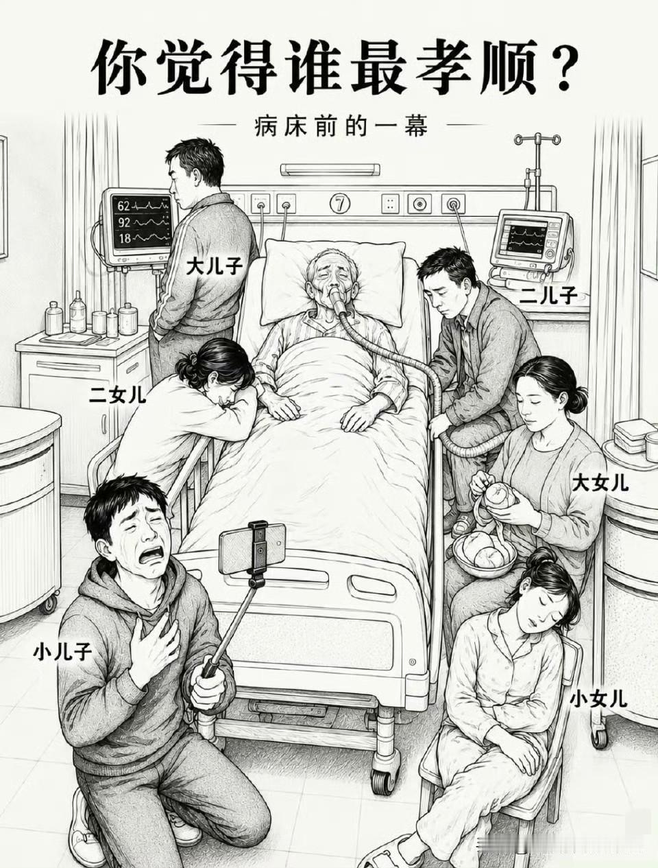 这里面有谁是真孝顺世上最好的孝顺