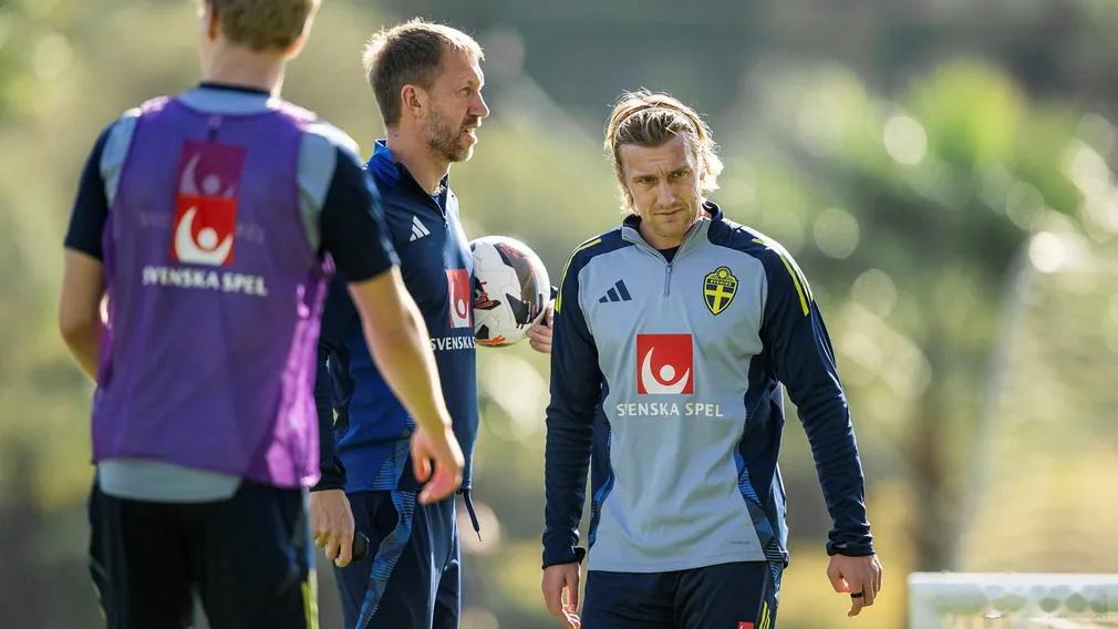 瑞典队世预赛1平3负，托马森下课，波特执掌教鞭。周五瑞典客战小组头名瑞士队，下周
