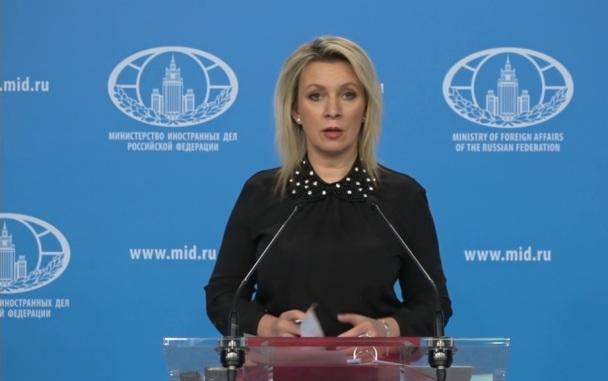 当地时间3月28日，俄罗斯外交部发言人玛丽亚·扎哈罗娃就乌克兰最高拉达议员娜塔莉