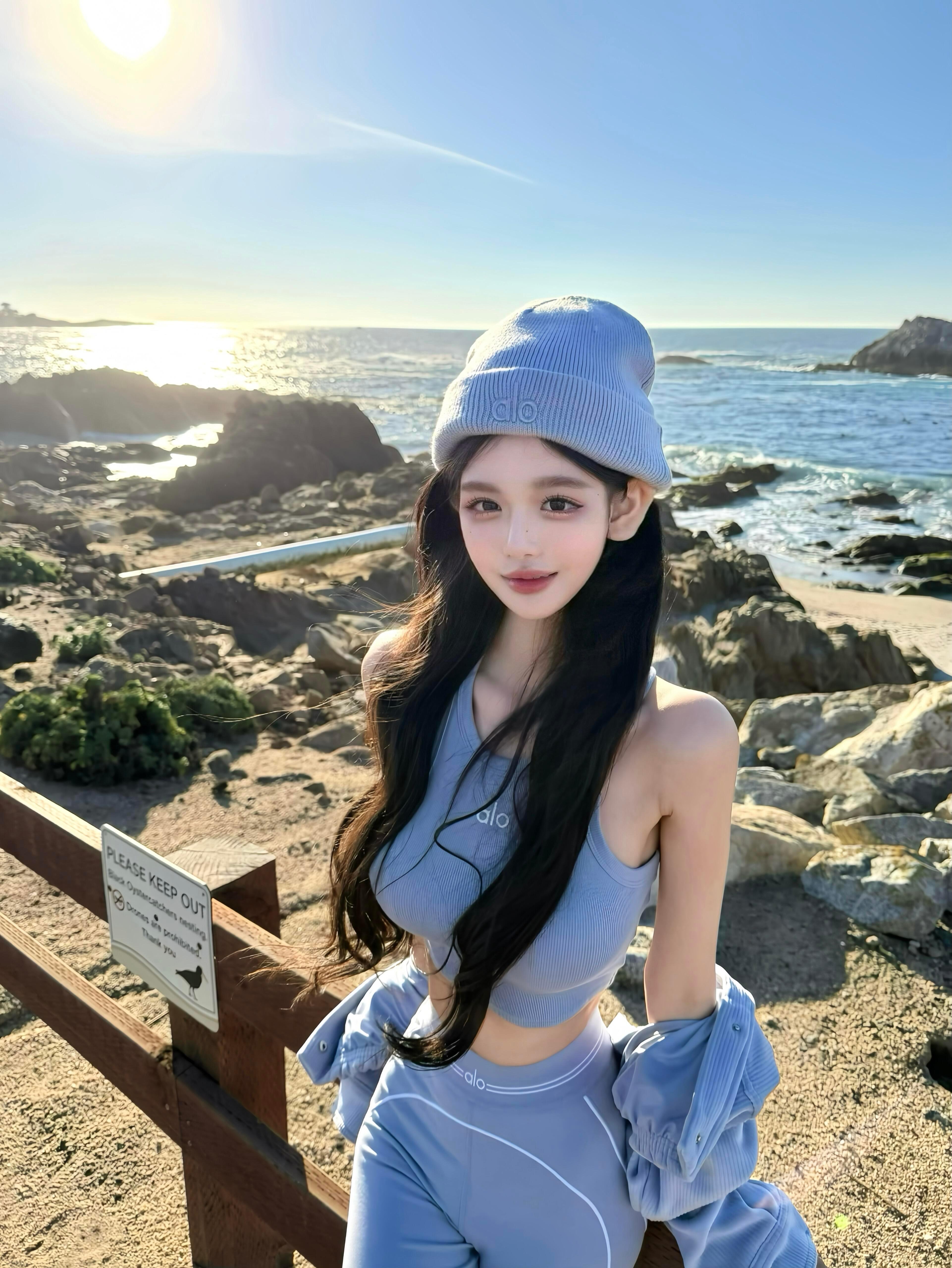 17miles🪁一号公路最美的一段路！！确实好棒的质感蜜月旅拍最美晚霞风景摄影