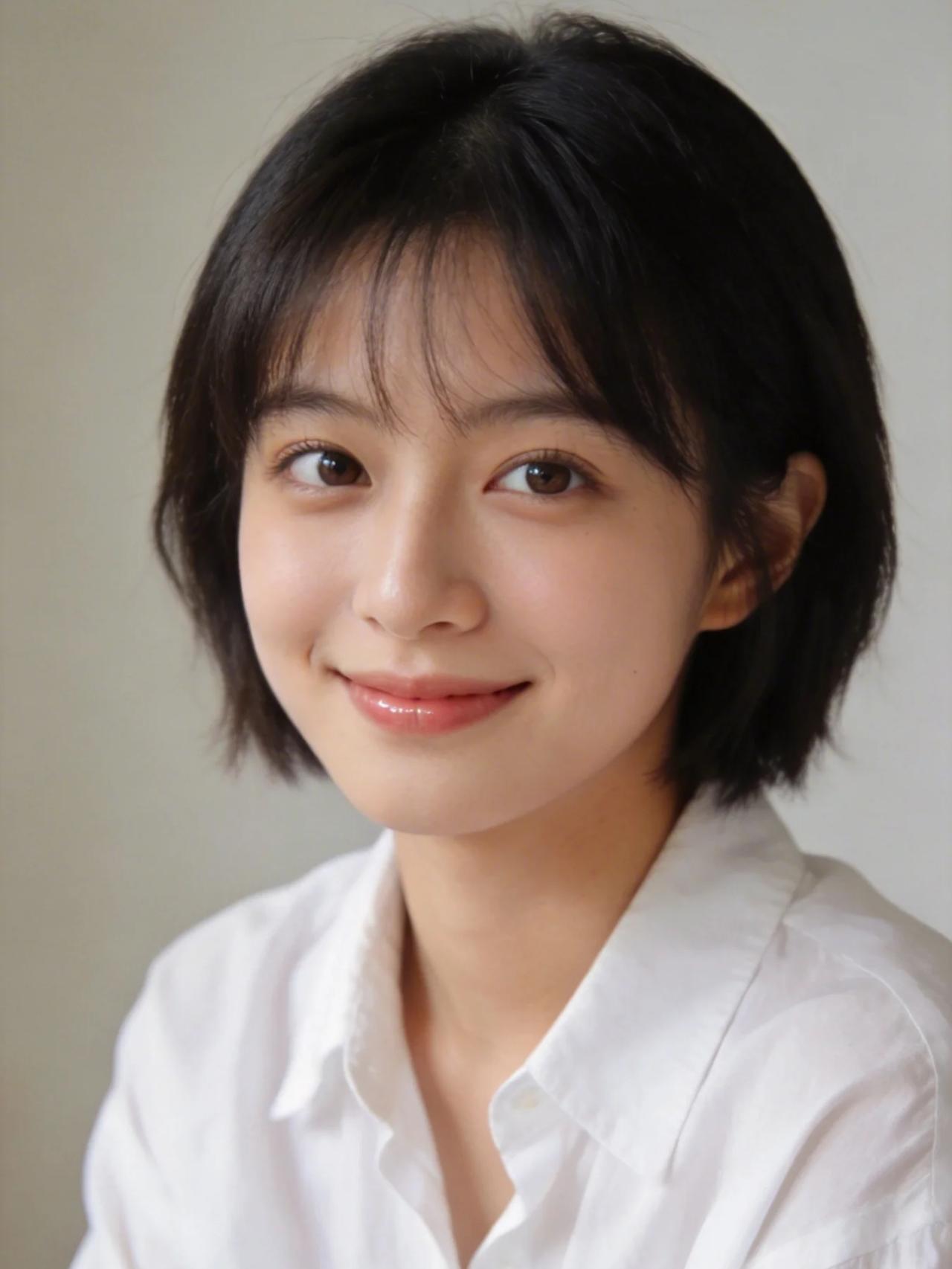 一位长相清秀的女大学生去上海面试。面试官问她：“100个口是什么字？”女生马上