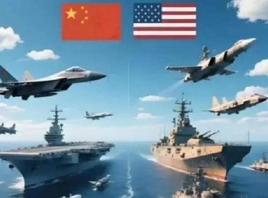 中国目前的兵力能否与美国抗衡？别说是抗衡了，就中国现在的实力，都能把美国按在地上