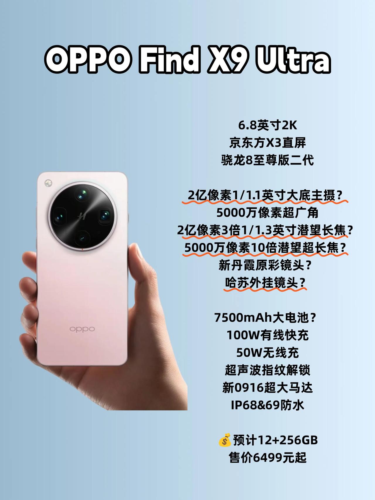 双2亿像素+十倍长焦！OPPO要掀桌子了？根据战哥的爆料，明年的OPPOFi