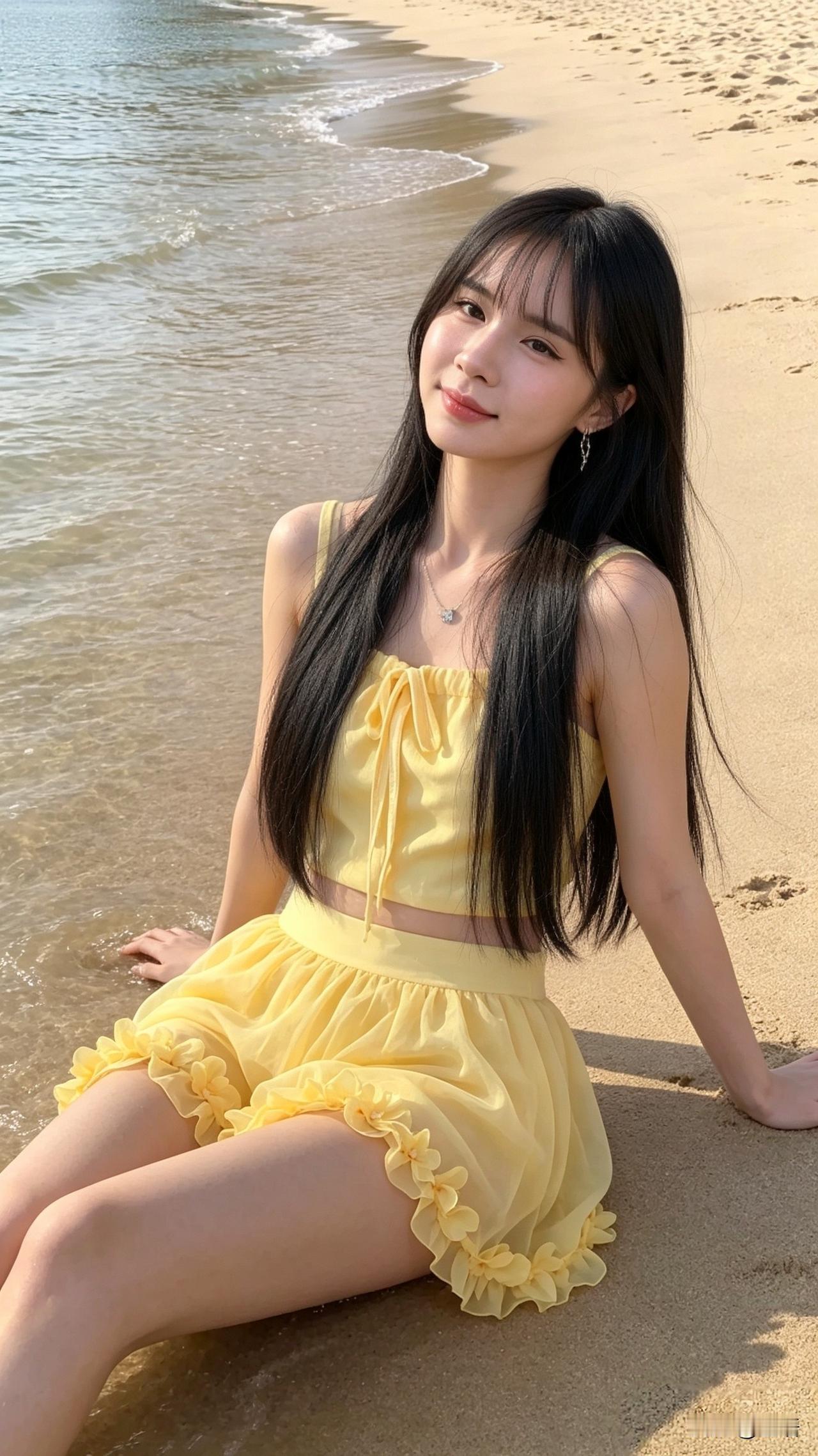 翘课出来玩，今天让你们看看我的素颜模样。有哪些美女让人过目难忘？女孩子怎么穿