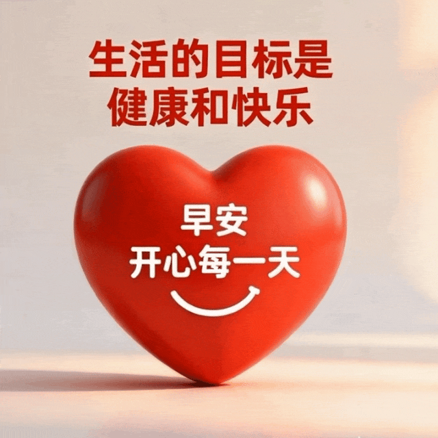 早安早上好动态图片，美女动态早安图，善人自有福报，余生安稳顺遂🍹🎈🍃时光