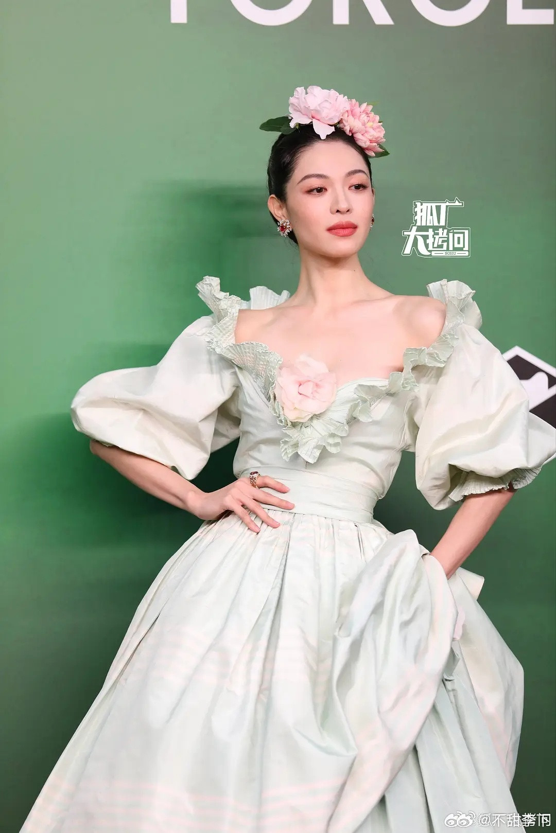 现场效果好好，甚至比出发图还要漂亮vogue直播​​​