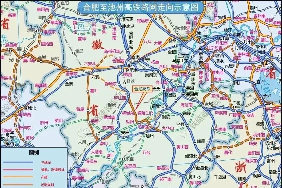 安徽高铁建设效率是中部六省最高的，说干就干，从不拖泥带水！值得中部其他省份学习，