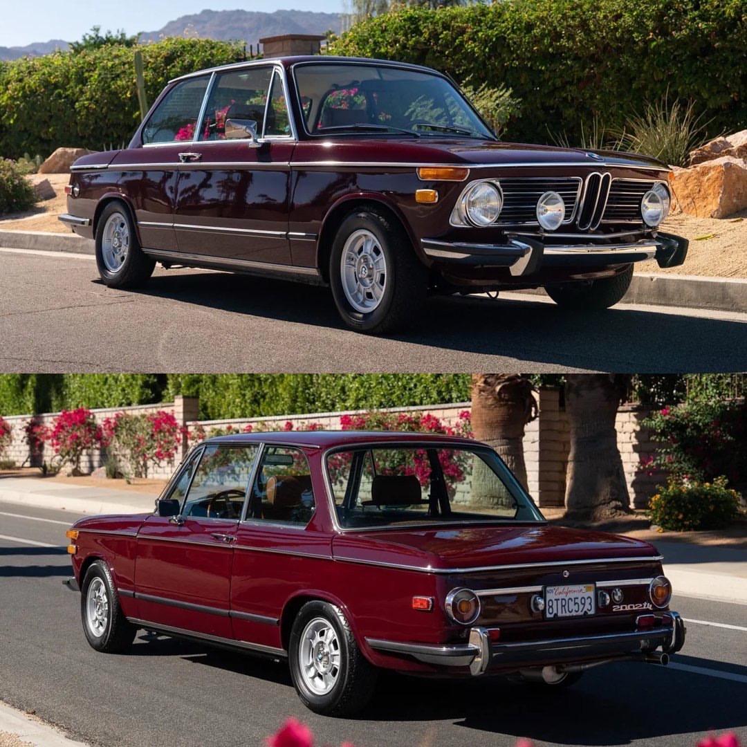 1973年的BMW2002tii，是那段以“轻量、响应、驾驶乐趣”为核心的