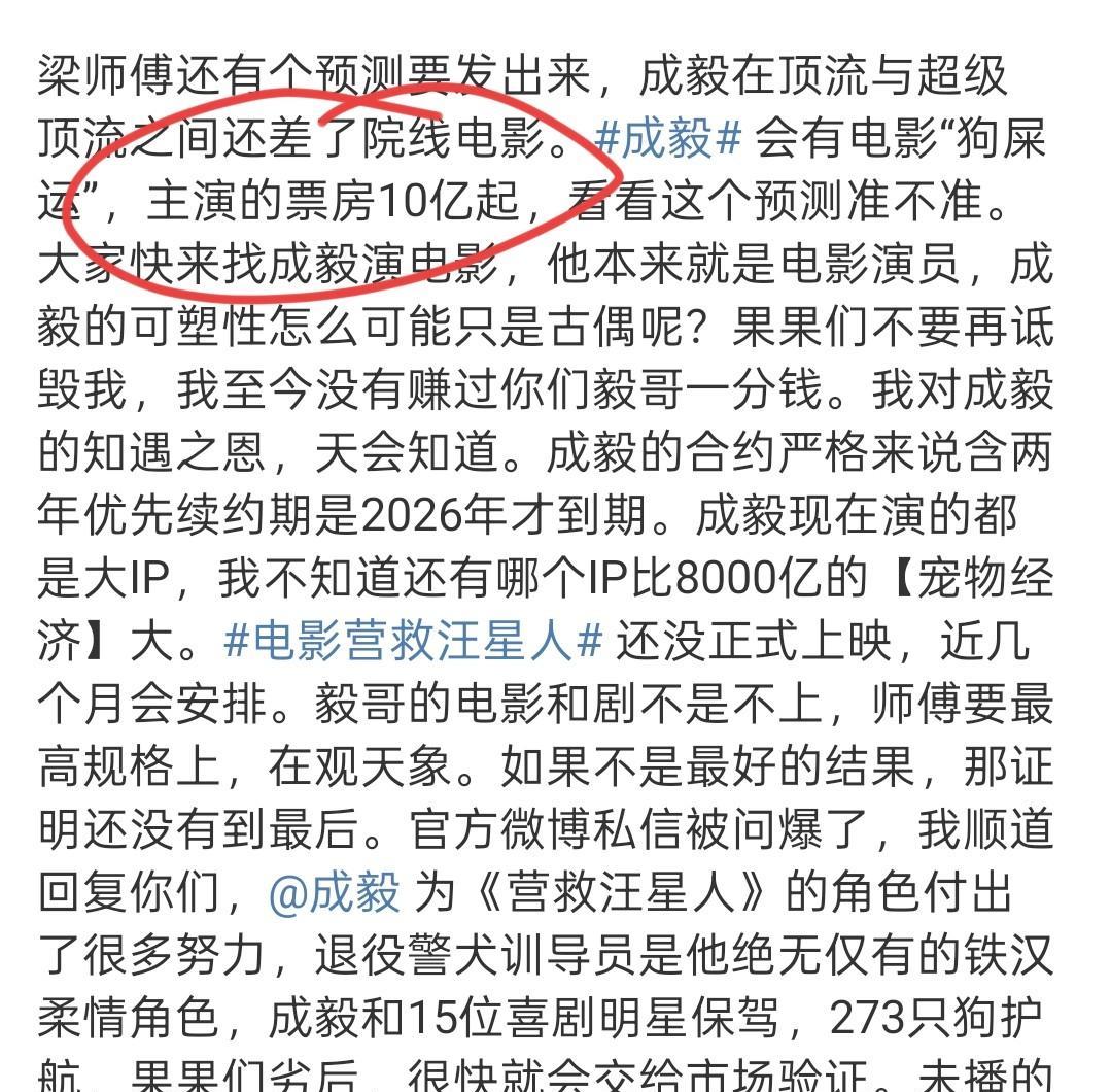 本来是梁婷和辛芷蕾的恩怨和解，最终却莫名其妙的把成毅推上热搜。大概是因为梁婷提到