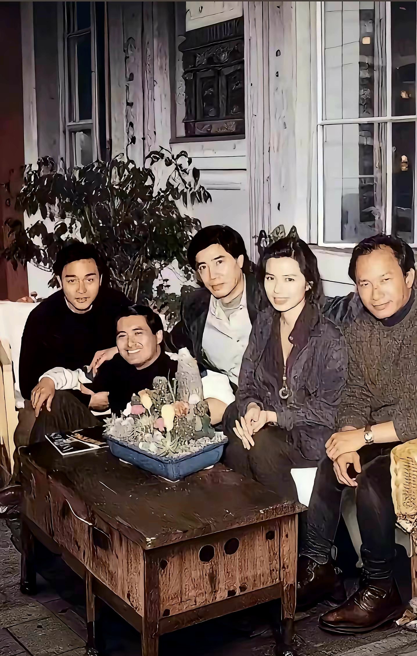 1990年，摄于巴黎。​​​