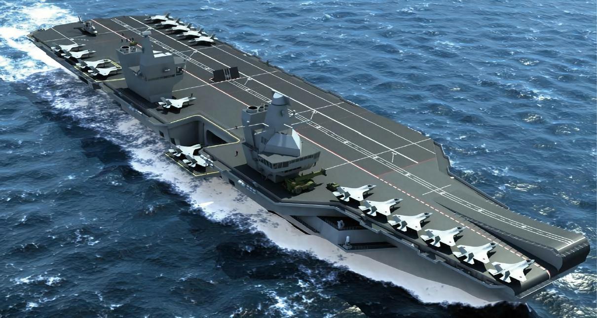 每天认识一件兵器英国“伊丽莎白女王”级航空母舰“伊丽莎白女王”（QueenE