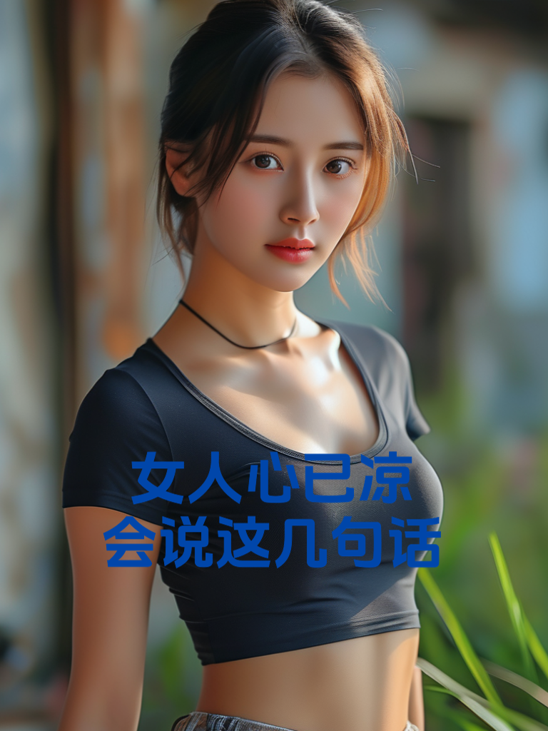 女人心已凉，会说这几句话