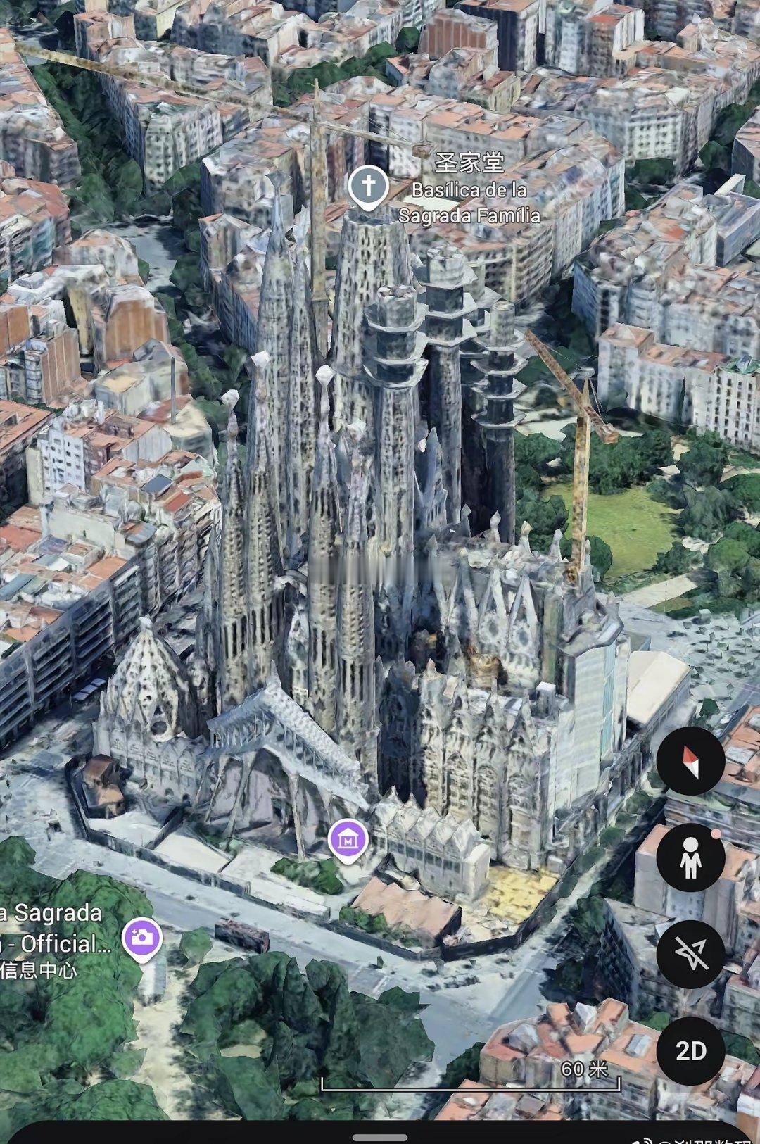 真没想到Google地球有一天会被苹果地图吊打显得Google有点不思进