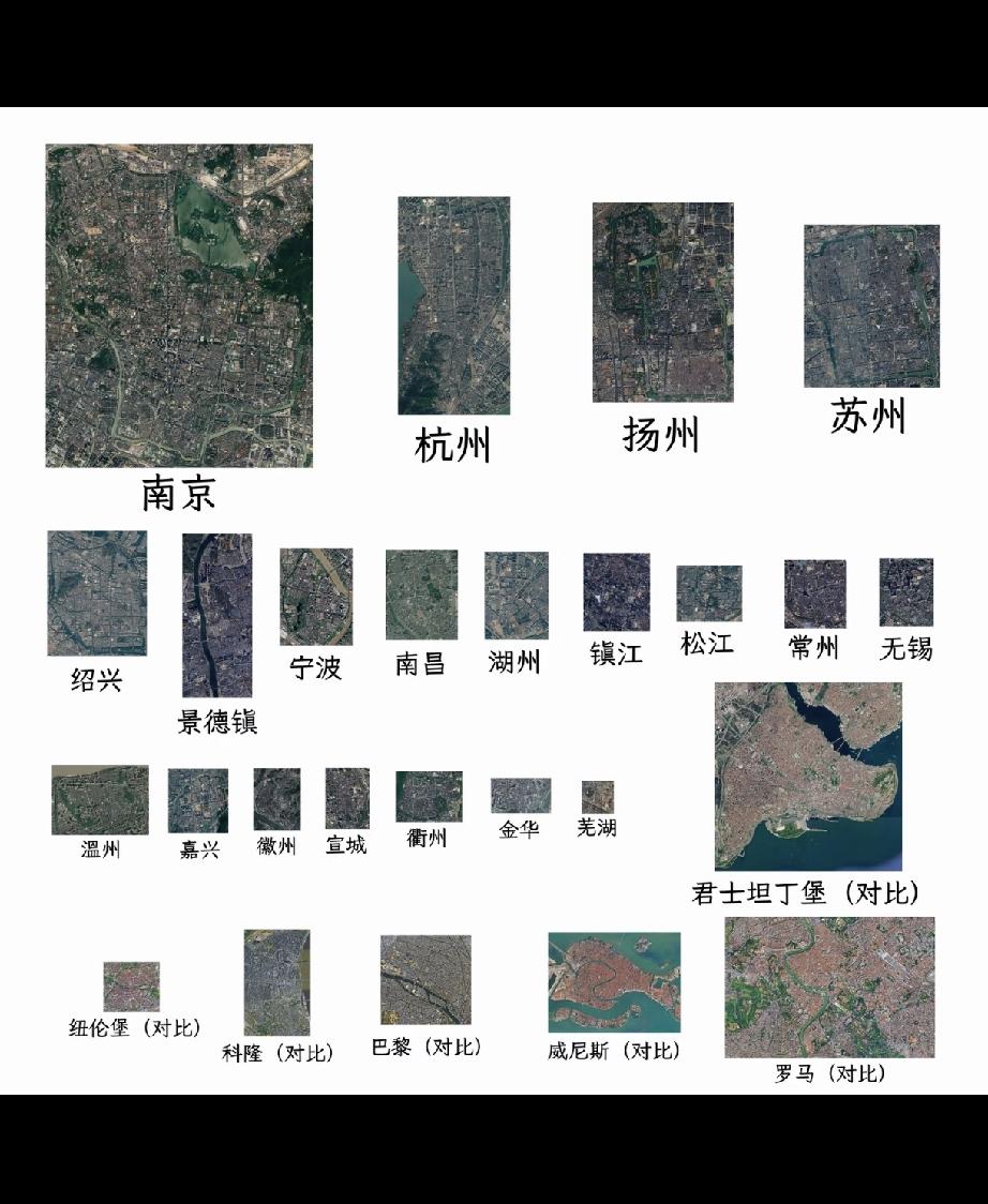 古代南京城区范围挺有意思，实际仅城墙内区域最下面三分之一。这让我想起元末明初传奇