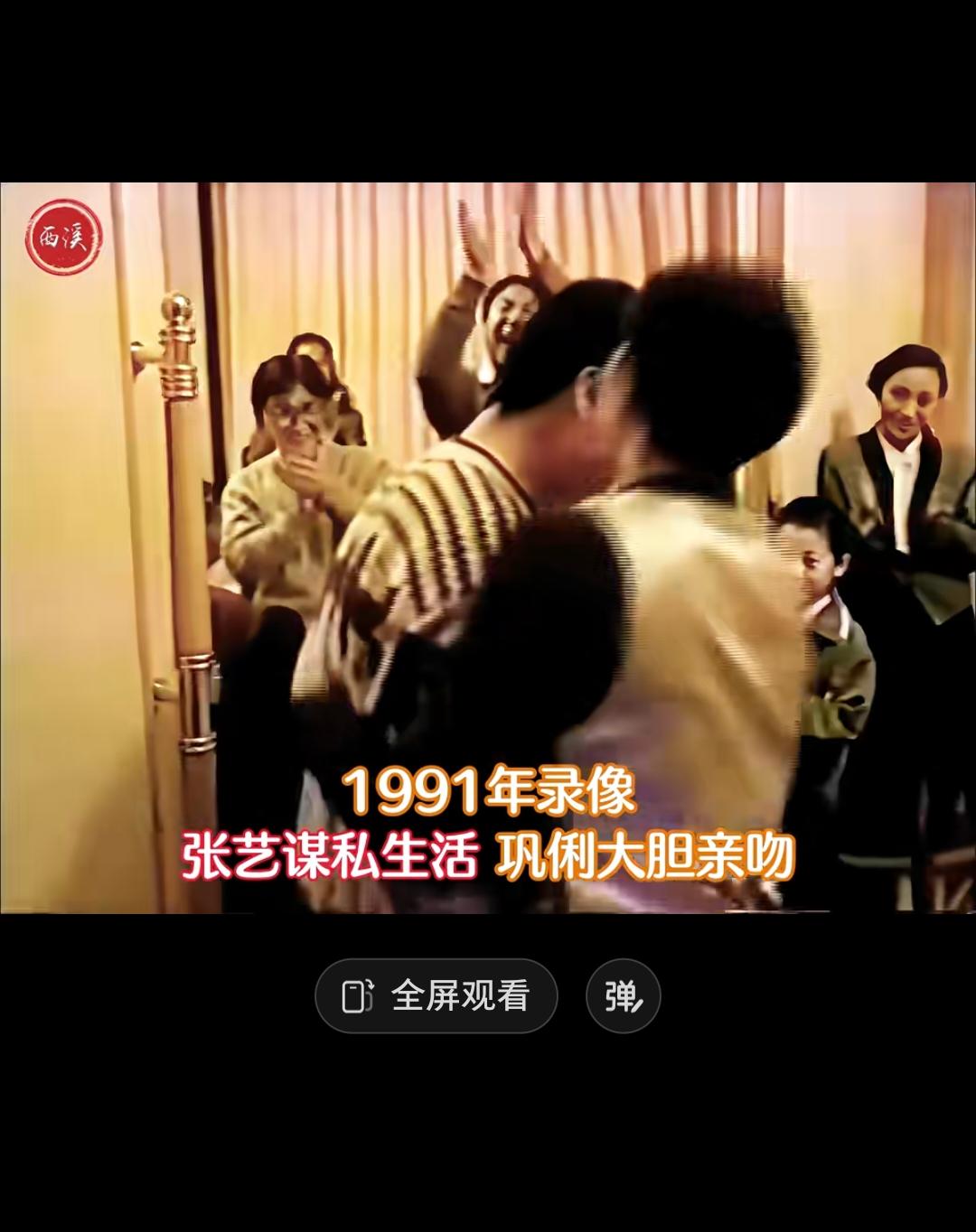 91年的时候老谋子刚离婚吧，怪不得她的女儿那么讨厌巩俐的，因为是巩俐直接导致她父