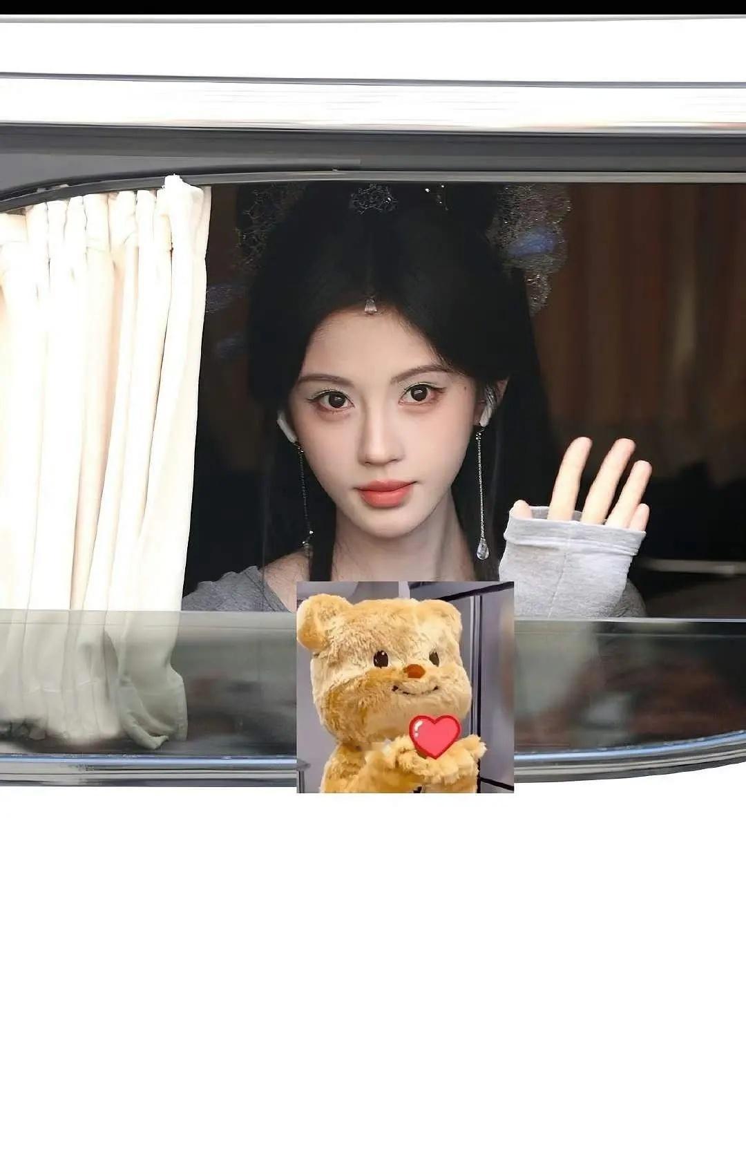 鞠婧祎新剧今日路透超级好看，是小仙女😊​​​